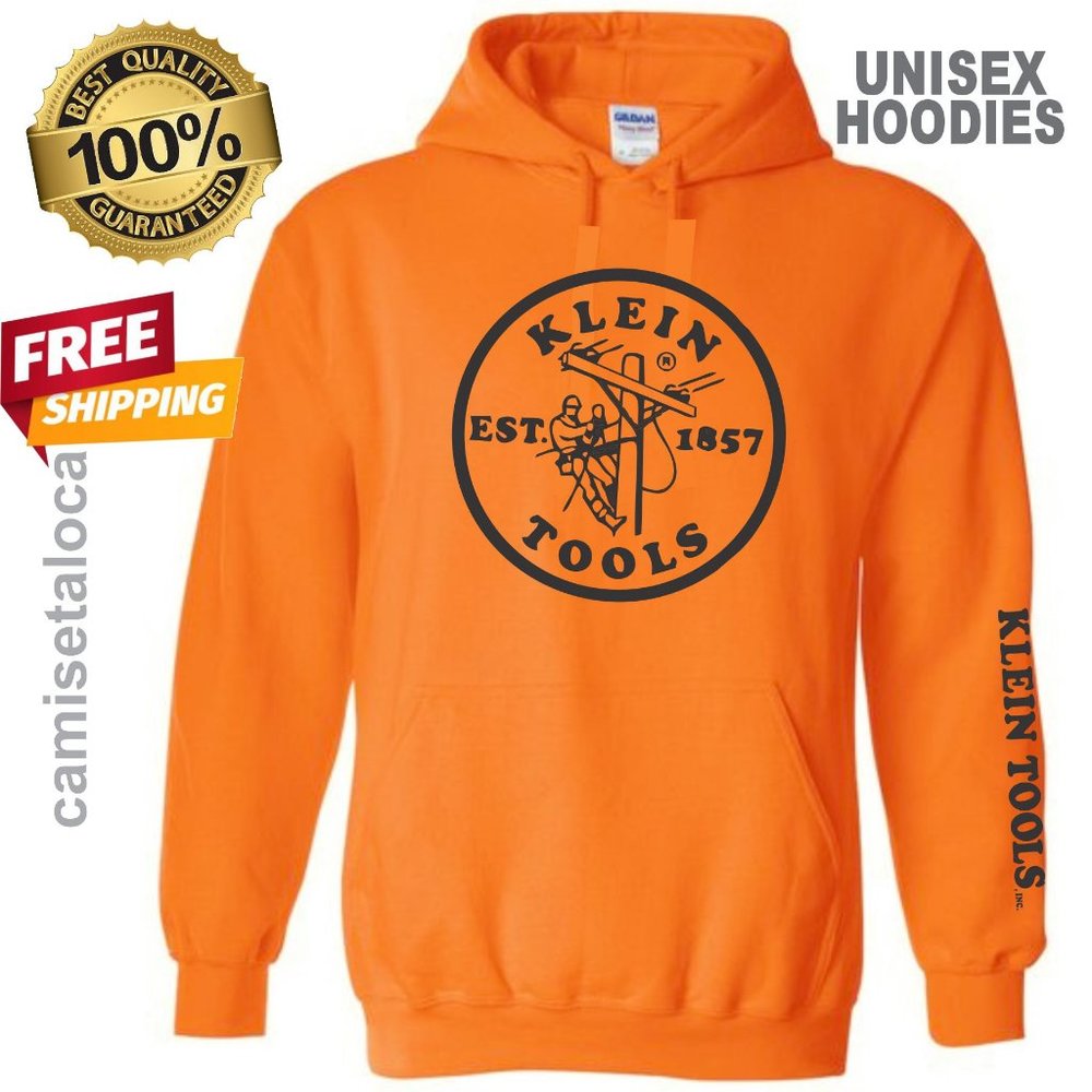 KLEIN TOOLS SOFT HOODIE * ELEGANT HIGH QUALITY BRAND NEW APPAREL
